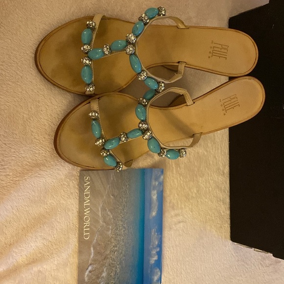 Beautiful Jeweled Wedge - Picture 9 of 13